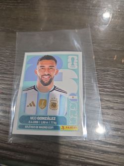 Panini FIFA Nico González Argentina Sticker