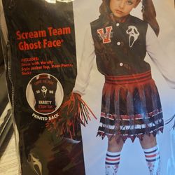 Girls Ghostface Costume *SMALL Size**NEW**