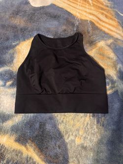 Black Lulu Lemon Sports Bra