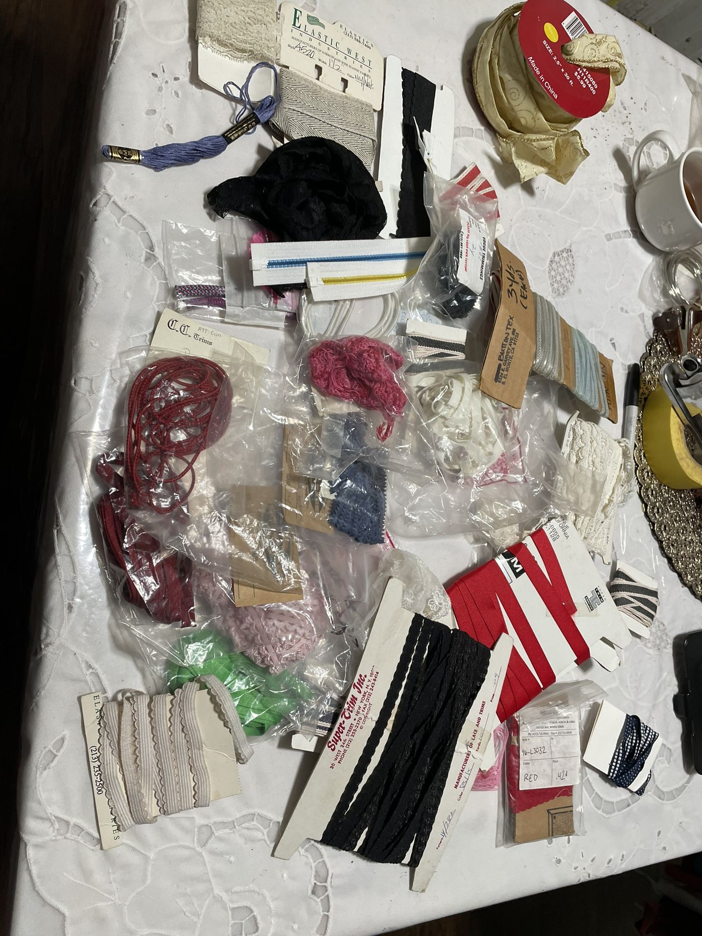  No8[    Sewing(Accessory(. - [ ] Laces(. ).  please make offer] Laces