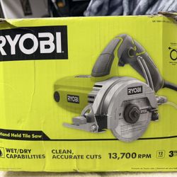 Ryobi TC401 4” Handheld Wet Tile Saw