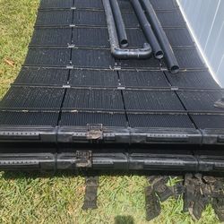 Solar Panels And Controller For Pool