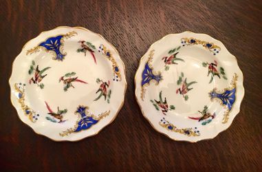 Two Small Merrie England Bone China Saucers
