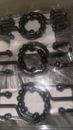 Shower Hooks / Ganchos Para Cortina