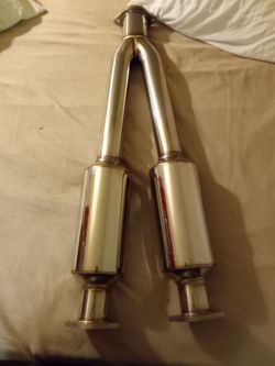 2 set New muffler system