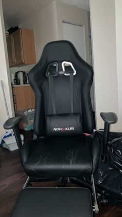 Nokaxus Gaming Chair Black Racing Style