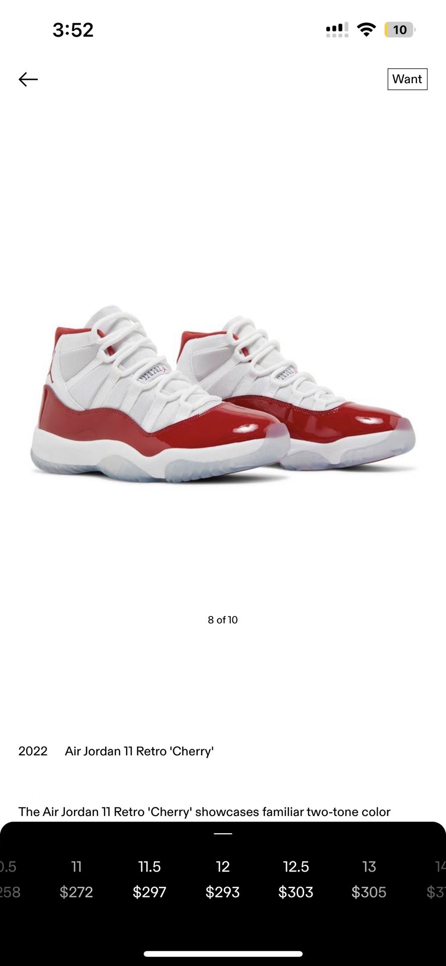 Jordan Cherry 11s