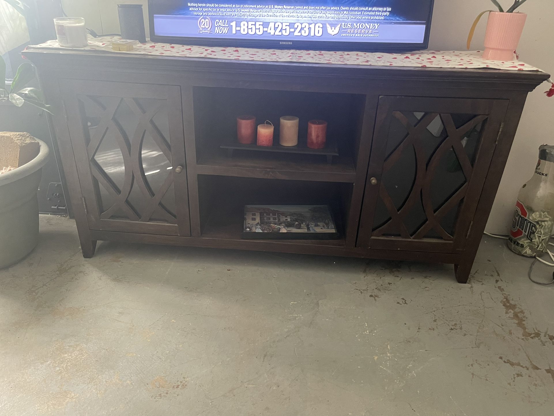 barn style tv stand