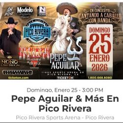 Pepe Aguilar & Más En Pico Rivera