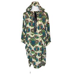Marni at H&M Silk Hooded Anorak Style Dress size 4