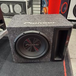 Pioneer Single 12 Ported Loaded Enclosure 