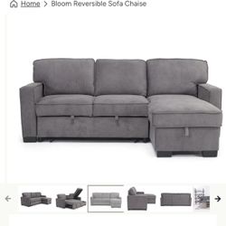 Grey couch $400 OBO
