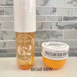 Sol de Janeiro Perfume Mist, Bum Bum Cream 