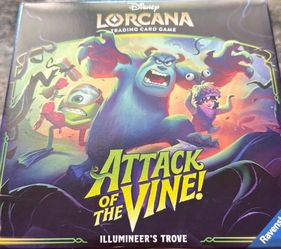 Lorcana Attack of the Vine Trove box