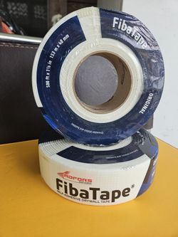 FibaTape Standard White 1-7/8 in. x 500 ft. Self-Adhesive Mesh Drywall Joint Tape