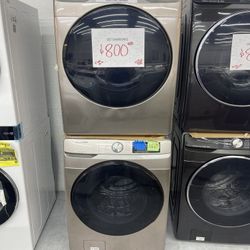 Samsung Front Loader Washer And Dryer Set  DENH