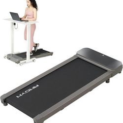 Walking Pad Treadmill, Treadmill for Office Under Desk, Small Portable Treadmills for Home, Max 2.5 Hp Walking Jogging Running Compact Treadmill with 