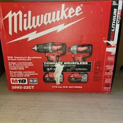 Milwaukee 2-tool Combo