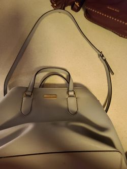 Light blue authentic Kate spade hand bag