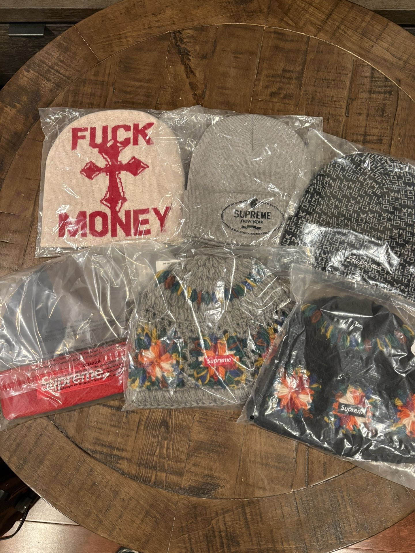 Supreme Beanies Space Dye, North Face, Spyder, & Crochet