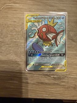 Pokemon Sun&Moon Tag Team GX Alternative Art Magikarp Wailord 161/181