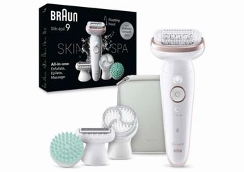 Braun Silk Epil 9 All In One Hair Removal Plus 6 Extras Accessories New SEALED