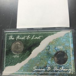 The First & Last Susan B Anthony Dollar Coins