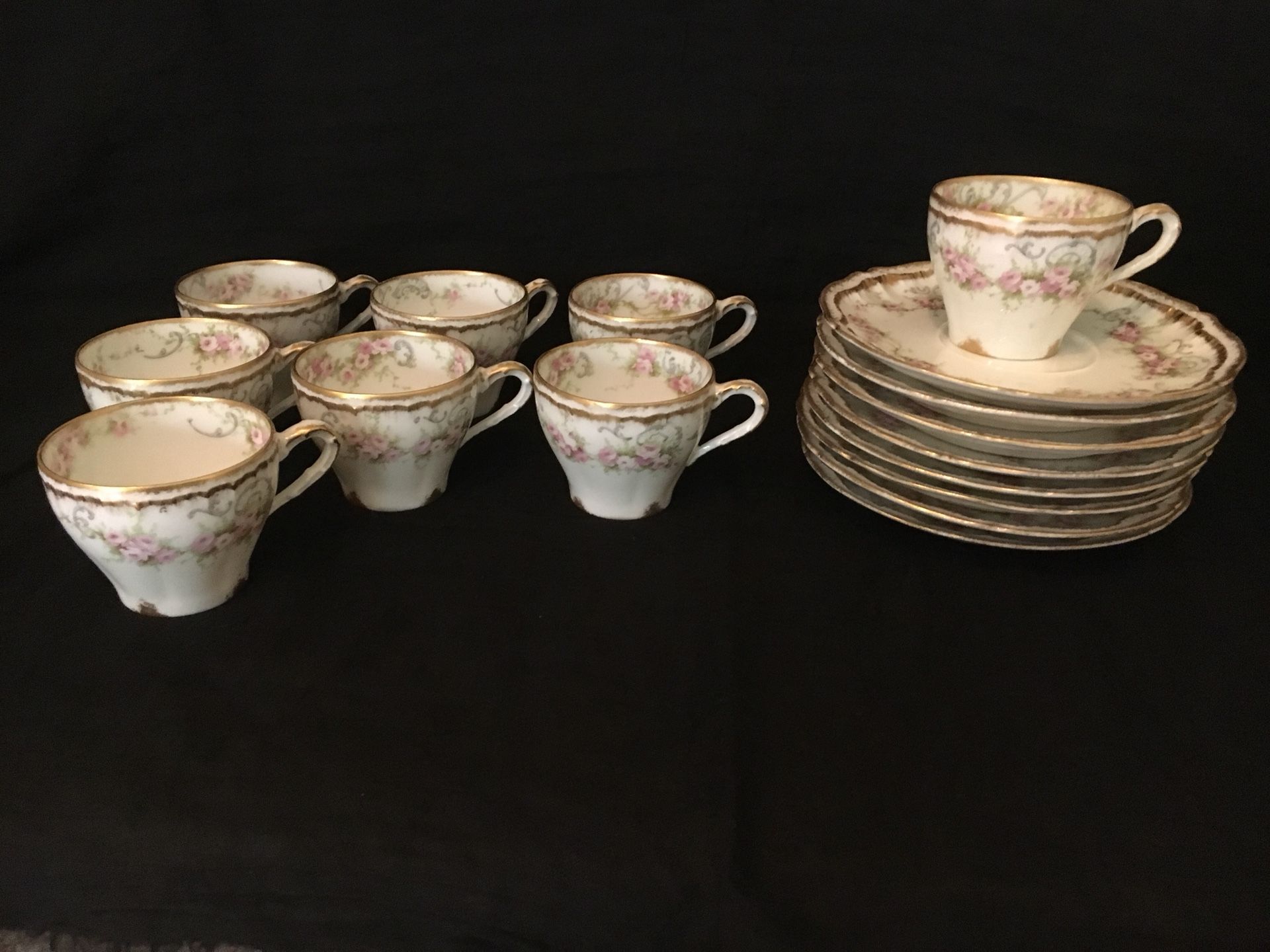theodore haviland china limoges france tea set