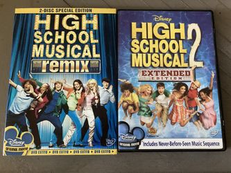 Disney High School Musical DVDs