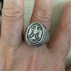 Men's ring silver plated rings . Boho  .Unisex . Silver Rings 