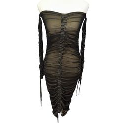 Mesh Midi Dress 