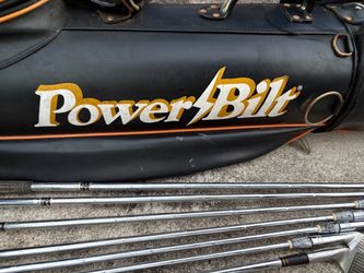 Power Bilt clubs & bag set $80