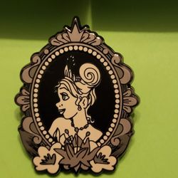Disney Princess Tiana Cameo Portrait Enamel Metal Pin Blind Box Series 