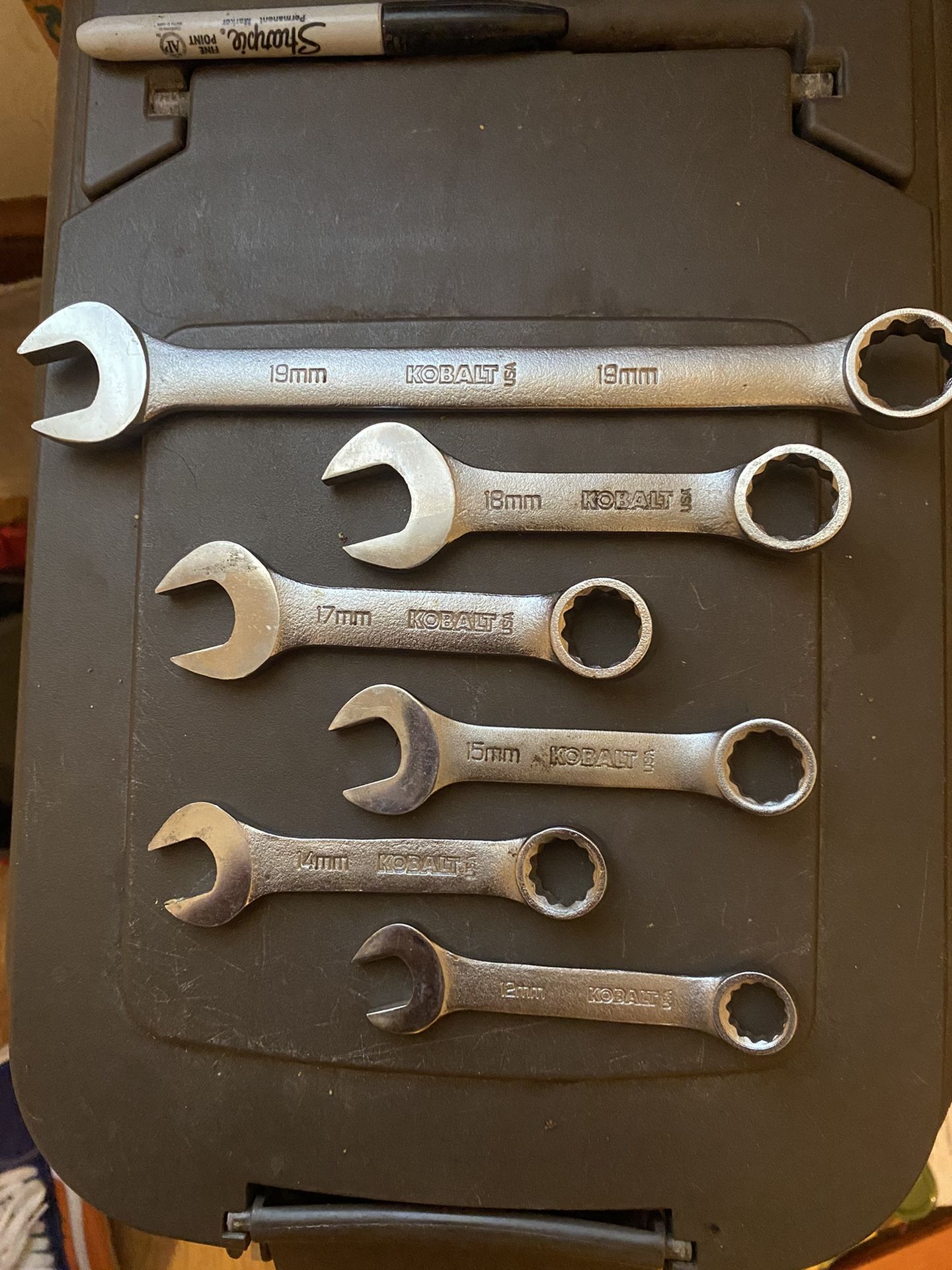 Vintage Kobalt Stubby Wrench Metric Set