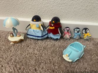 Calico critter Penguin family
