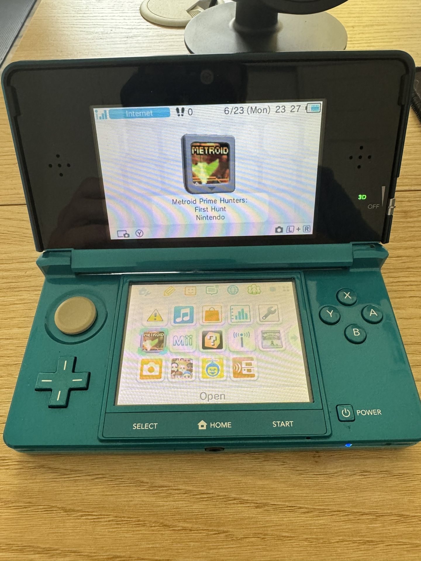 Nintendo 3DS - Aqua Blue