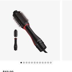 Revlon One-Step Volumizer PLUS 2.0 Hair Dryer and Hot Air Brush. Price $70