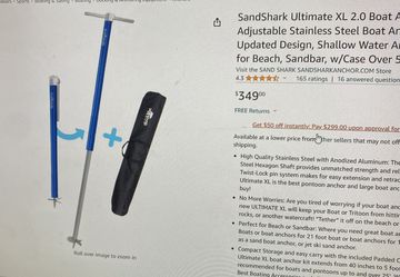 SANDSHARK ANCHOR  For Boats 