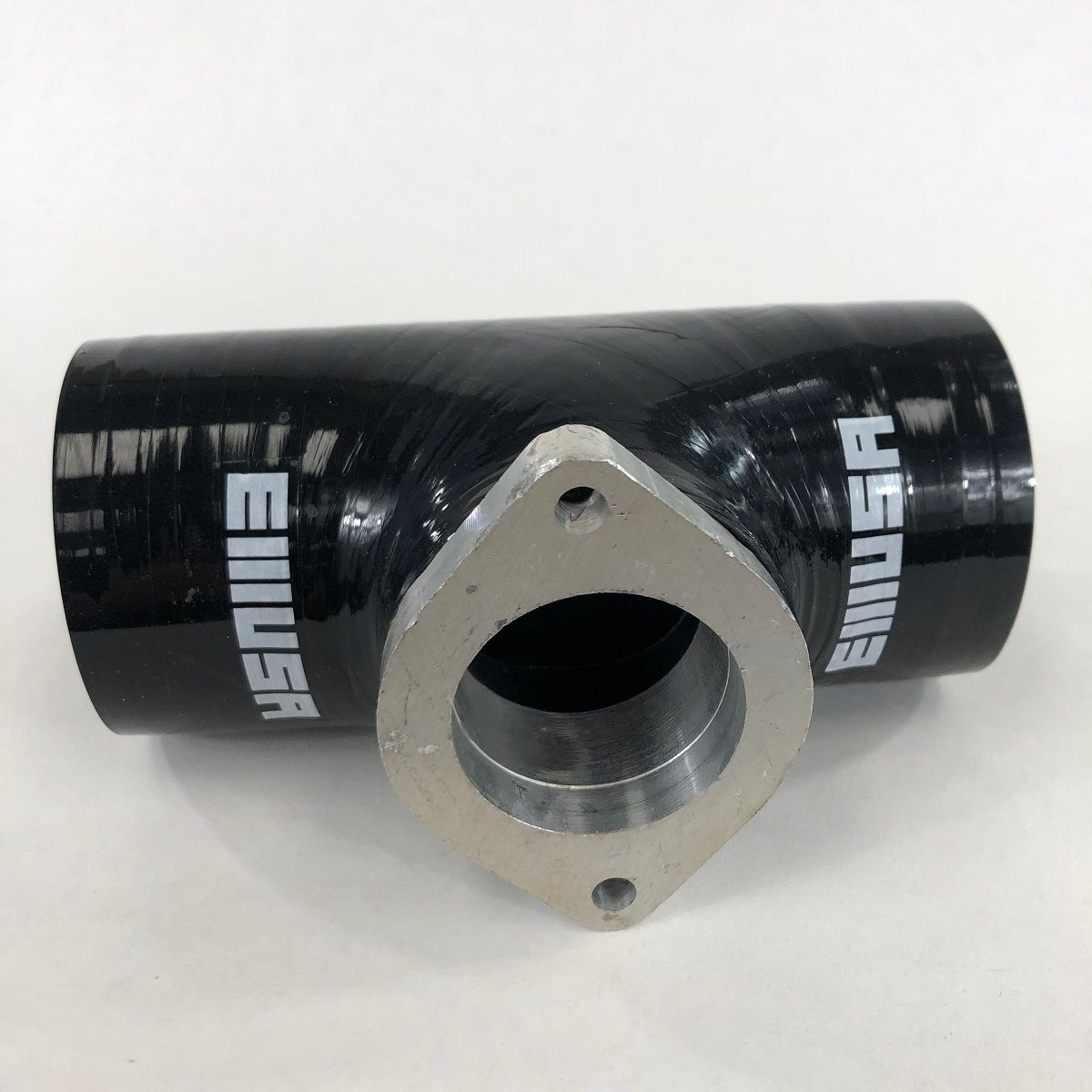 2.5" Reinforce Silicone Adapter with Type RS/Type S BOV Adapter Flange (BOV GD 250 BK SH