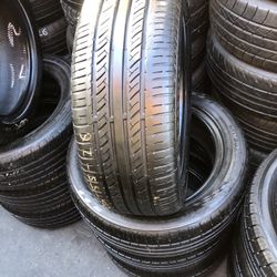 Mix Brand Of Four Tires 205/55/16 Used 