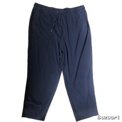 HASTING & SMITH solid Blue Drawstring Sweat Pants SIZE XL