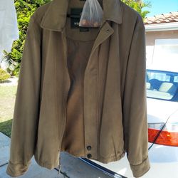 Men Suede Jacket Almos New