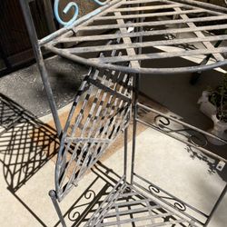 All Black Heavy Metal Shelves 