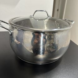 Two Stainless Steel Pots (2)  13.5 Qt (12L)