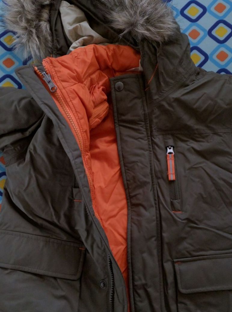 Brand new land's end 4-in-1 insulated parka (kids 5-6)