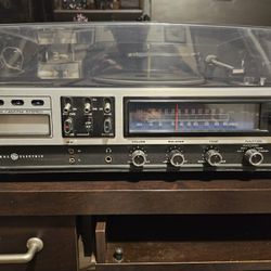 **RARE***Vintage GE 8 Track Record Music System