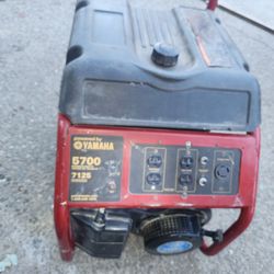 Heavy Duty Yamaha Generator On Wheels Used