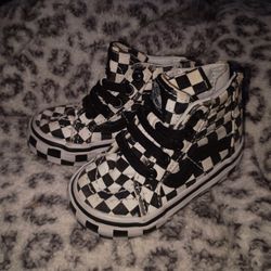Brand New Toddler Baby Checkerboard Vans Size 3.0 Toddler 