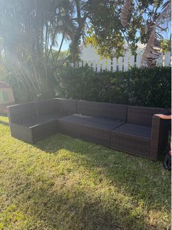 5 piece outside couch