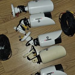 Lorex night vision security cameras (6 total)